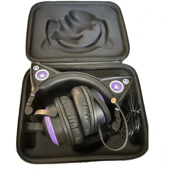 Brookstone Headphones Preowned Brookstone Cat Ear Headphones